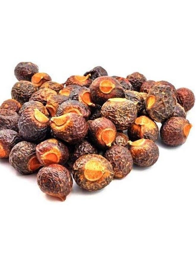 Bague - Dried Raw Whole Reetha Nuts Aritha Herbal Soap Nuts For Hair 1Kg 1000 Grams - Image 1