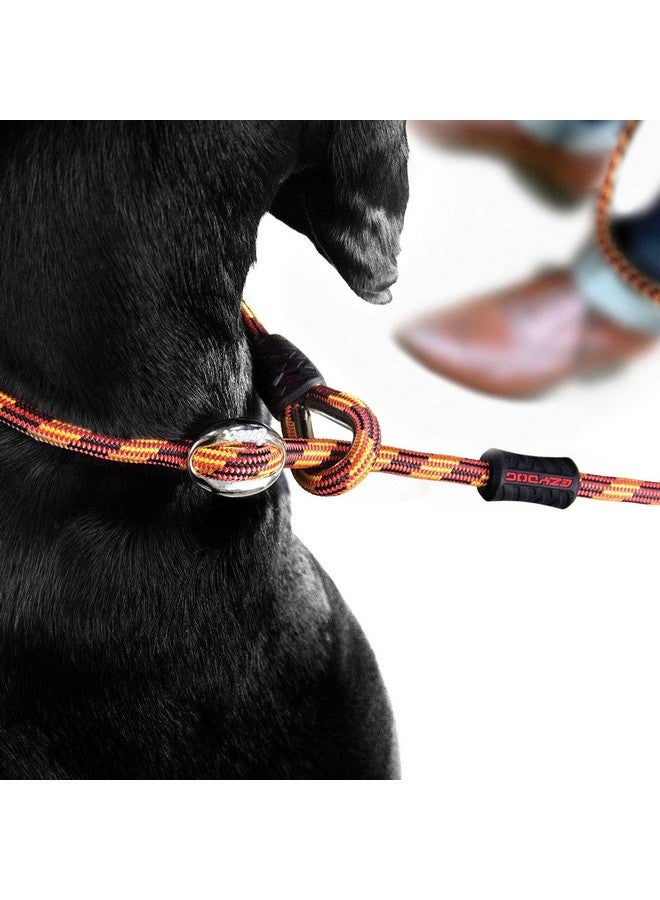 إيزي دوج سلسلة EzyDog Luca Slip Lead مزدوجة الوظائف، حبل متين للكلاب التي تسحب، سلسلة Slip Lead وGentle Lead Head Halter، صغيرة (5.5 قدم × 0.23 قدم، أسود) - Image 3