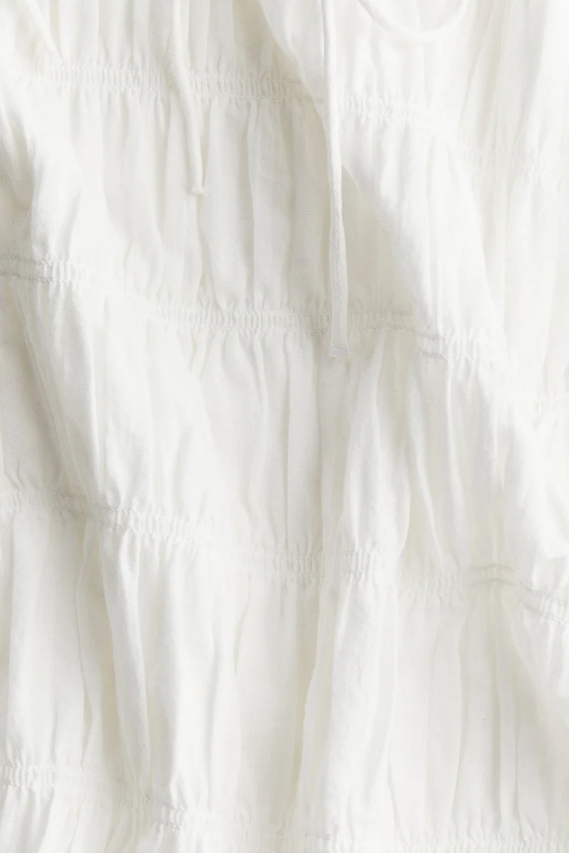 H&M Smocked bodycon dress