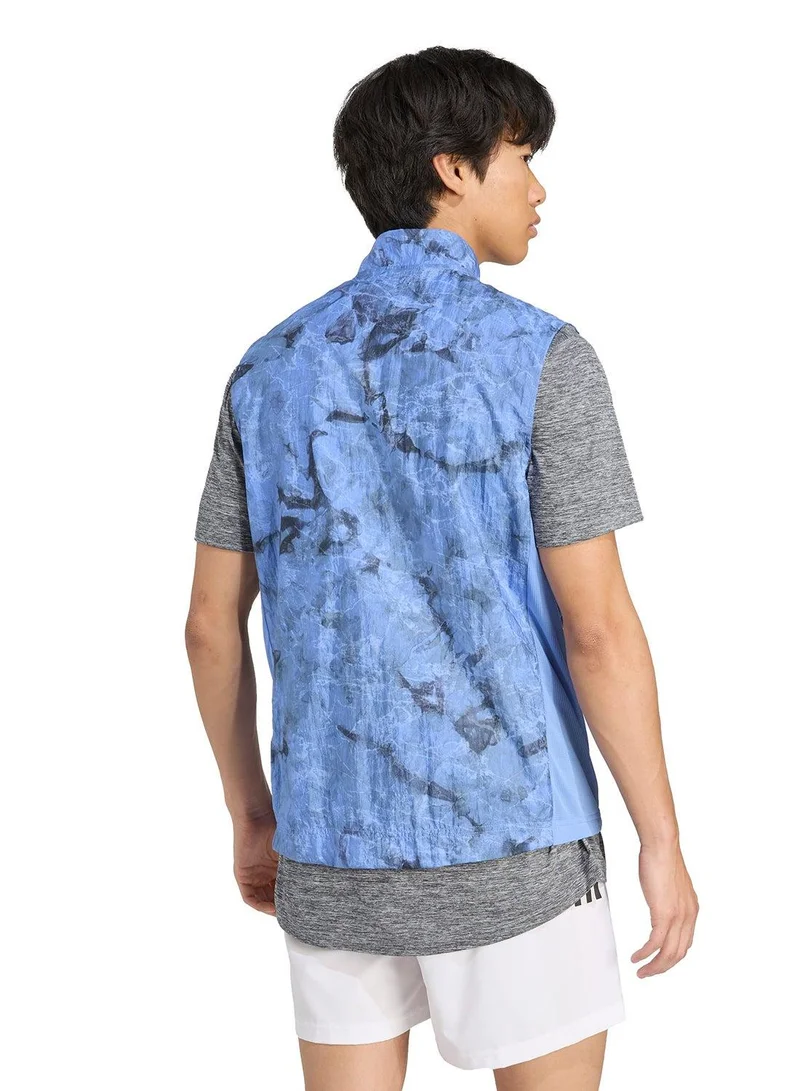 Adidas Otr Sd Vest M Blue Vest Jackets For Men