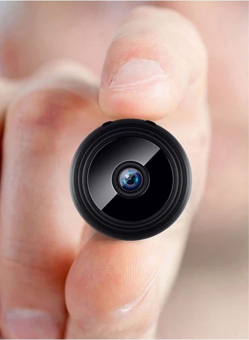 Generic WiFi Mini Magnetic A9 Wireless Spy Camera – Full HD 1080P Hidden Indoor Surveillance Camera with Motion Detection, Night Vision, Instant Alerts, Remote Monitoring – Compact Round Portable Security Cam for Home & Office  - Image 3