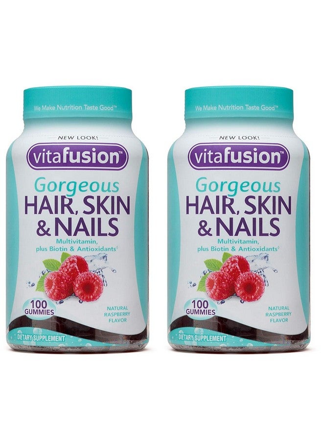 Vitafusion Gorgeous Hair, Skin & Nails Multivitamin, 200 Count - Image 1