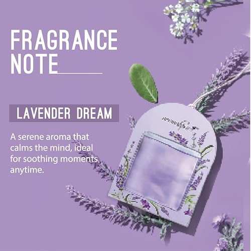 Aromahpure Gel Wink Hanging Car Perfume | Long-Lasting Gel Based Car Air Freshener | Car Accessories | Last Up to 30 Days (Lavender - Ocean) - Image 3