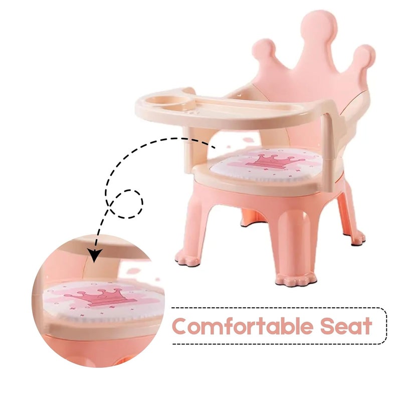 OBaby طاولة طعام مع صينية قابلة للإزالة / قابلة للتعديل / قابلة للطي / متعددة الوظائف / كرسي طعام قابل للغسل للأطفال من 0 إلى 6 سنوات - Image 4