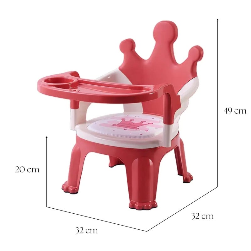 OBaby طاولة طعام مع صينية قابلة للإزالة / قابلة للتعديل / قابلة للطي / متعددة الوظائف / كرسي طعام قابل للغسل للأطفال من 0 إلى 6 سنوات - Image 2