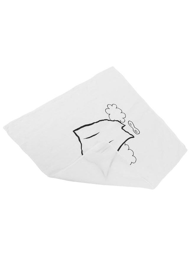 Thoraya Newborn Baby Photography Props Blanket Soft Warm Baby Swaddle WrapCape 100x110cm  - Image 4