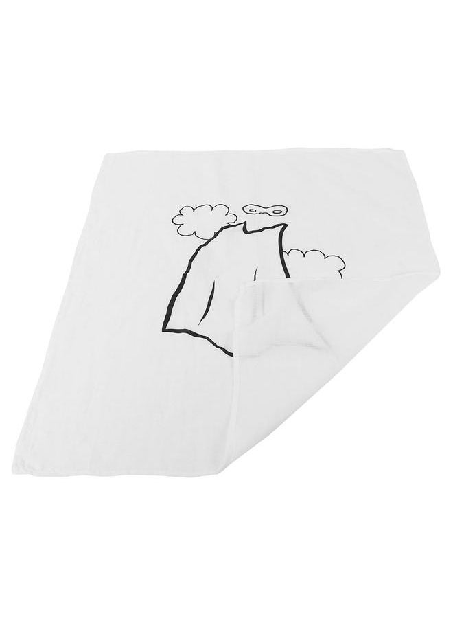 Thoraya Newborn Baby Photography Props Blanket Soft Warm Baby Swaddle WrapCape 100x110cm  - Image 2