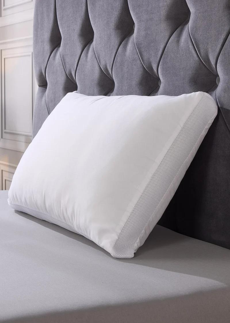 Matalan Downland White Airflow Pillow