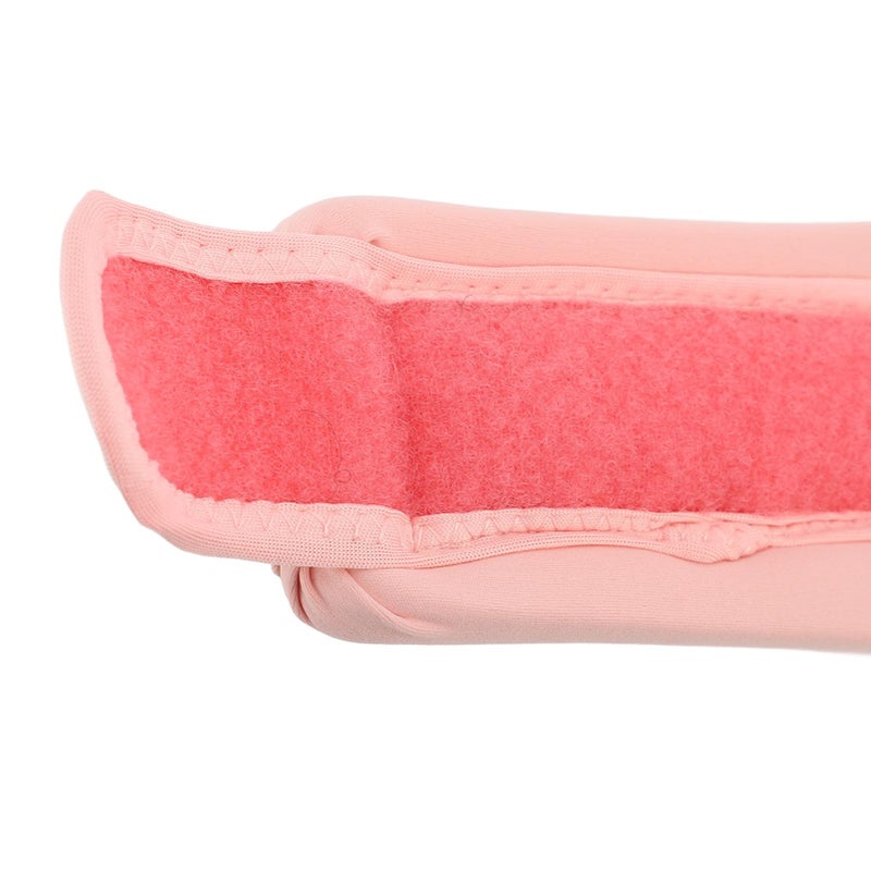 Breathable Adjustable Soft Cervical Collar Neck Brace For Sleeping Pressure Relief Pink - Image 4
