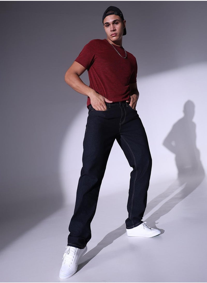 Hubberholme - Relaxed Fit Clean Look Stretchable Jeans for Men - Image 1