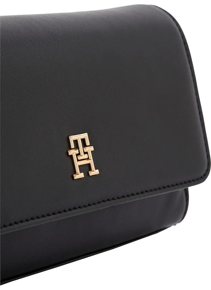 TOMMY HILFIGER Logo Detail Flap Over Clutche