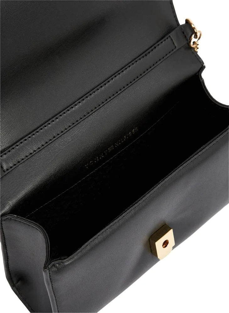 TOMMY HILFIGER Logo Detail Flap Over Clutche