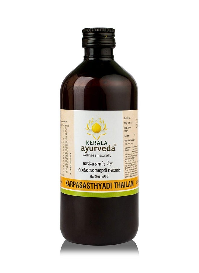 Kerala Ayurveda Kerala Ayurveda Karpasasthyadi Thailam 450 ml  - Image 1