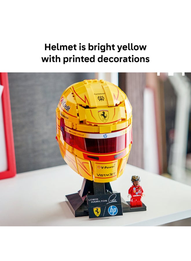 LEGO Editions Scuderia Ferrari HP Lewis Hamilton Helmet 43022 (Age 14+, 884 Pieces) - Image 3