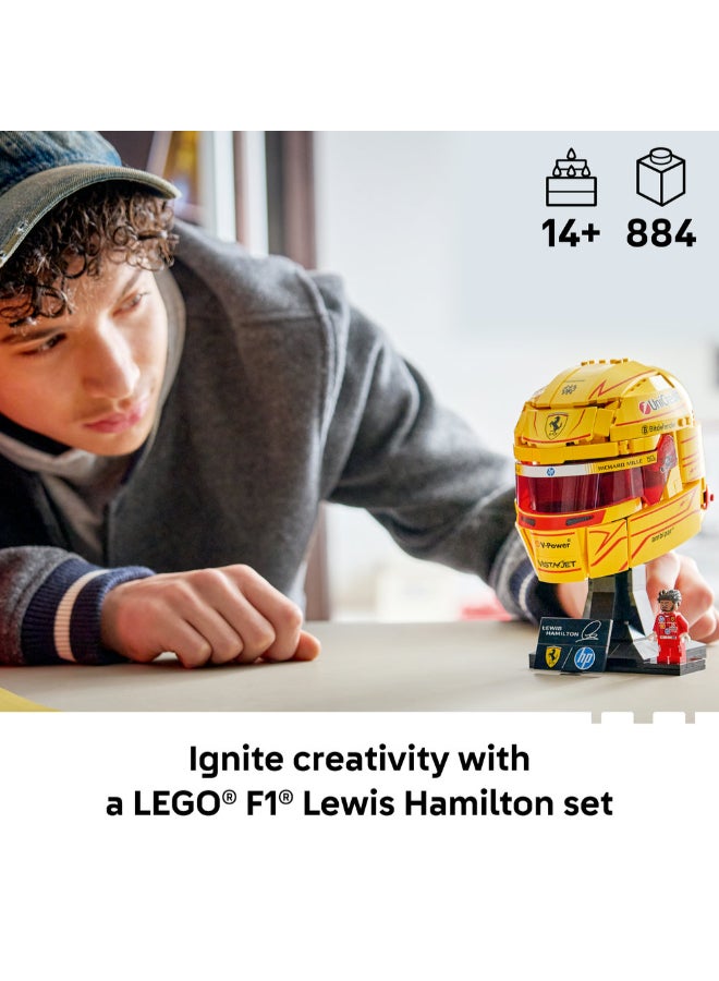 LEGO Editions Scuderia Ferrari HP Lewis Hamilton Helmet 43022 (Age 14+, 884 Pieces) - Image 2
