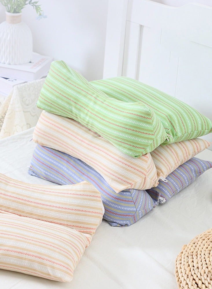 Buckwheat Hulls Filling Health Neck And Cervical Pillows With Head Support Removable Triangular Shape Gentle-Cervical Support Pillow For Pain Relief - Image 4