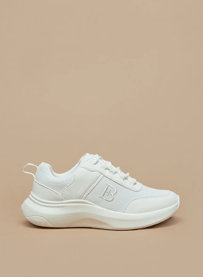 فلورا بيلا من شو إكسبرس Logo Detail Sneakers with Lace-Up Closure