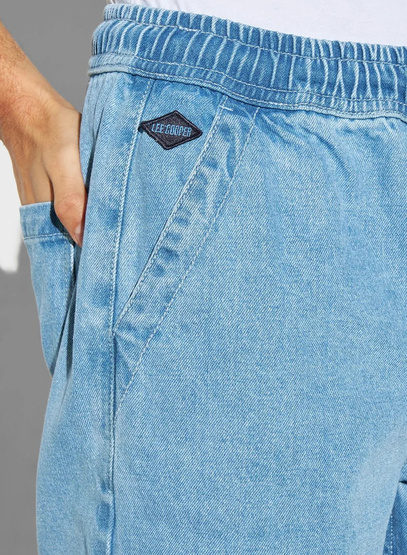 Lee Cooper Essential Denim Drawstring Shorts