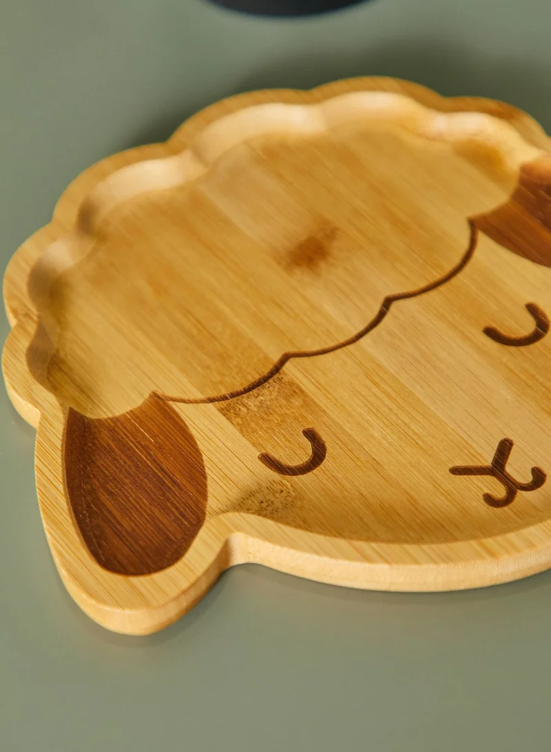 Sass & Belle Baa Baa Lamb Bamboo Plate