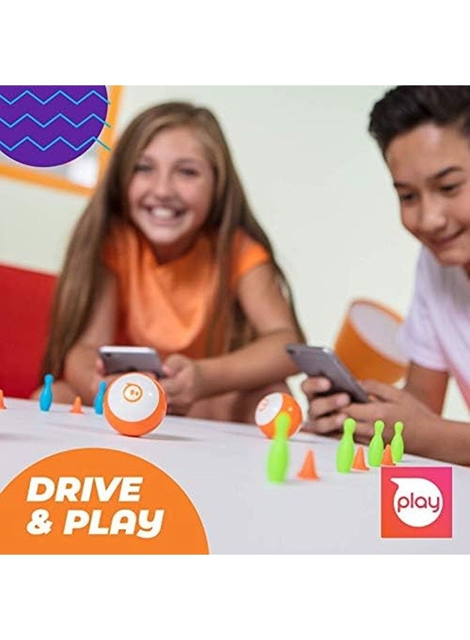 Sphero Mini Blue – App-Controlled Smart Robot Ball | 1.57" Programmable STEM Toy with Games, Drive Modes, Face Control, and Coding via App - Image 3