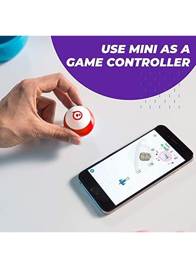 Sphero Mini Blue – App-Controlled Smart Robot Ball | 1.57" Programmable STEM Toy with Games, Drive Modes, Face Control, and Coding via App - Image 5