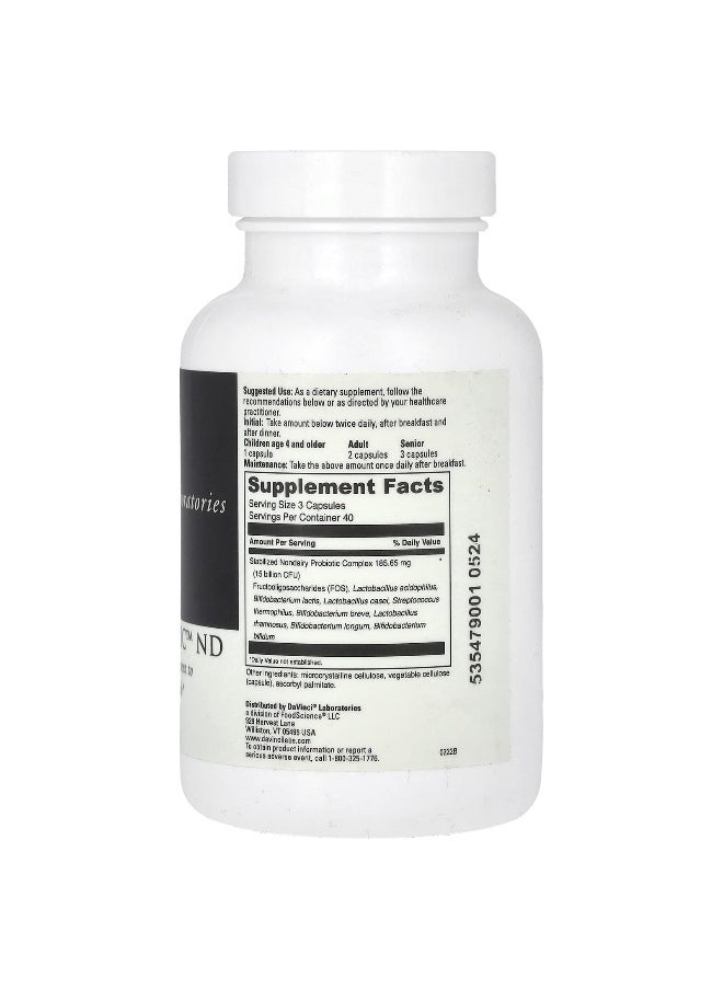 DaVinci Laboratories DaVinci Laboratories, Mega Probiotic-ND, 120 Capsules  - Image 2