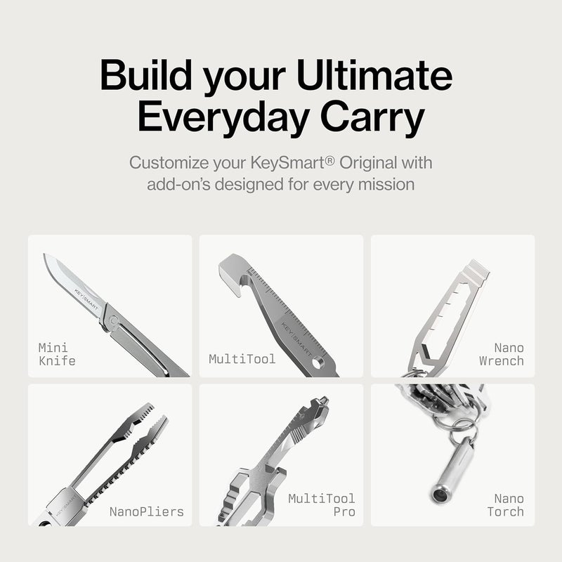 key smart KeySmart Key Holder for Keychain Key Ring - Compact Key Organizer Key Chain Key Case, Minimalist Pocket EDC Key Chain - Image 5