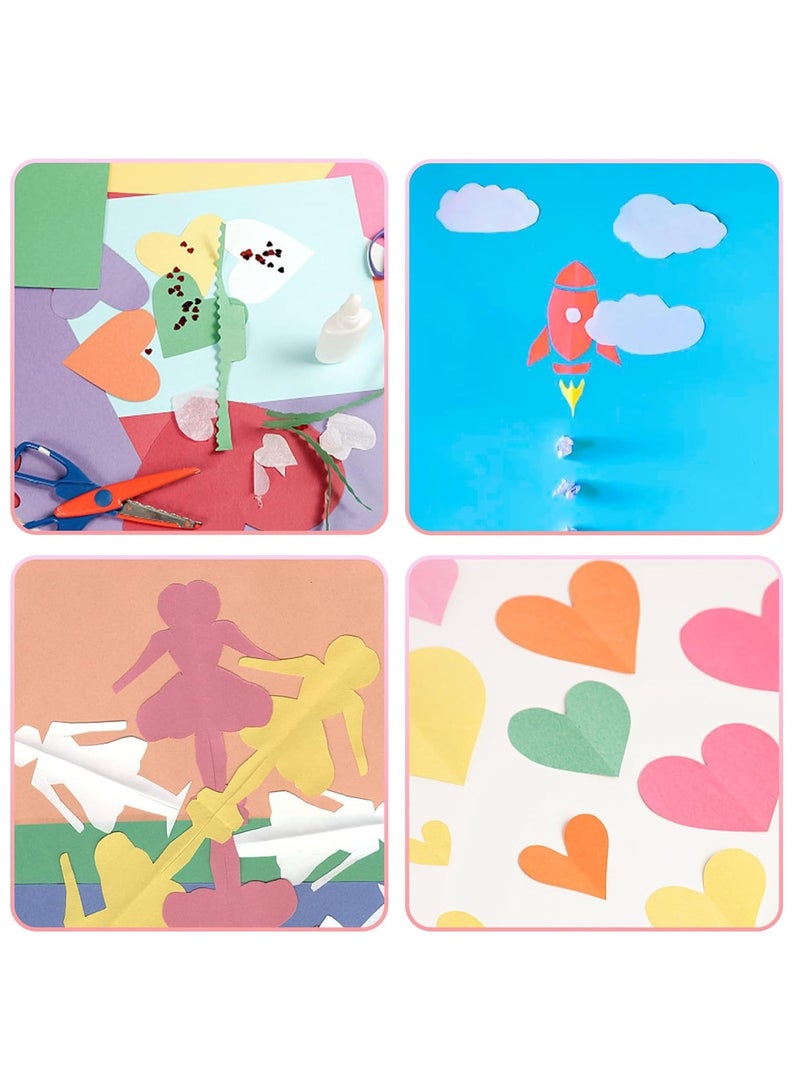 Funbo 20-Piece 50x70cm Size Bristol Card Chart Paper 220gsm Thickness Assorted Colours - Image 4