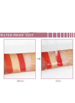 QIC Shimmer Cream Blush Stick for Cheeks Lips Tint Eyes Contour Highlighter Makeup Sticks Lightweight Hydrating Formula Lightweight Blendable Silky Cream Shimmer Blush 05  - Image 3