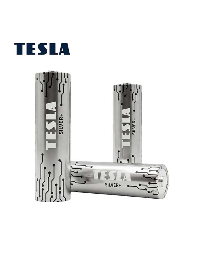 TESLA BATTERIES  AAA SILVER+ ALKALINE  LR03 1.5   (8+2)pcs - Image 3