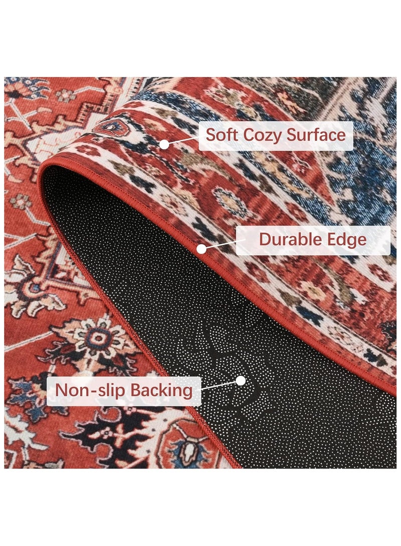 Anna 80*120CM Durable Non-Slip Crystal Velvet Area Rug for Living Room - Image 2