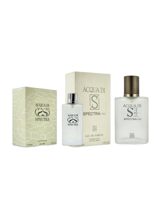 Spectra Bundle Spectra 059 EDP 30ml & 100ml - Image 1