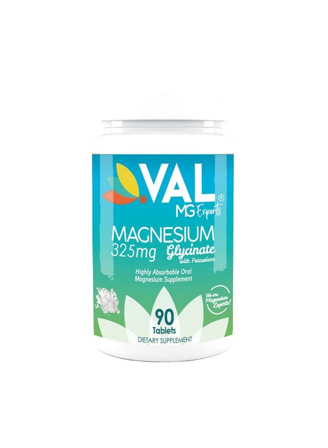 فال VAL MG Experts Magnesium Glycinate Plus B6 & Potassium - تخفيف التوتر - 90 قرصًا - Image 1