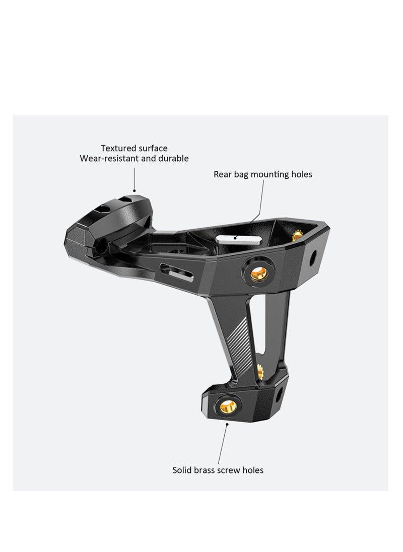 SYOSI - Bicycle Water Bottle Cage Holder, Behind Seat Water Bottle Cage Mount, Sports Bike Water Bottle Holder, Bike Water Bottle Cages, Under Saddle Bottle Holder for Travel and Daily Life - Image 1