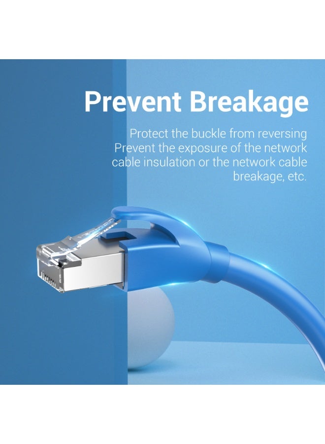 VENTION RJ45 Strain Relief Boots Blue PVC Type  Model # IODL0-50 - Image 3