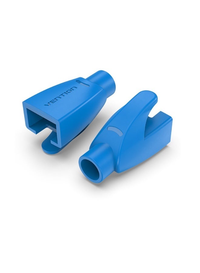 VENTION RJ45 Strain Relief Boots Blue PVC Type  Model # IODL0-50 - Image 1