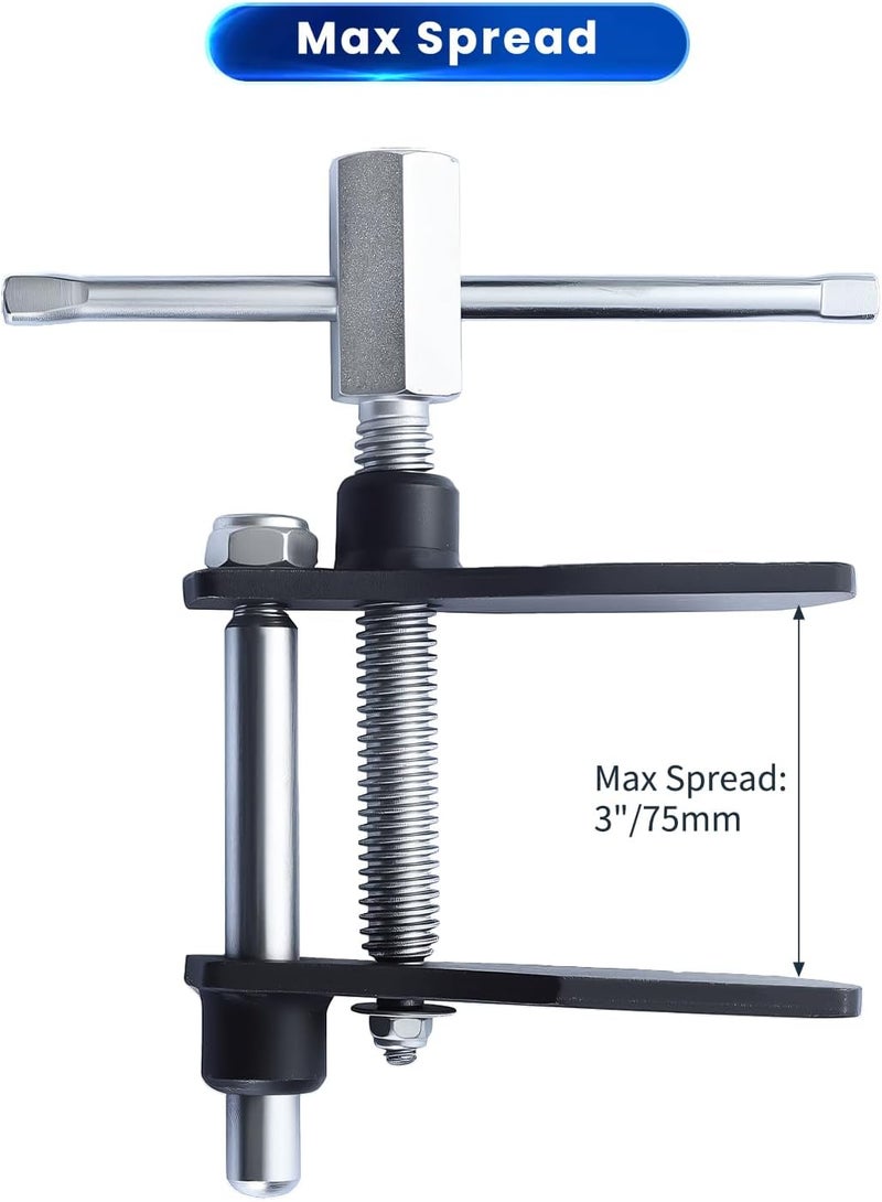 ATP Disc Brake Pad Installation Spreader Caliper Piston Press Steel Spreader Kit Brake Pad Spreader Tool Caliper Piston Tool - Image 3