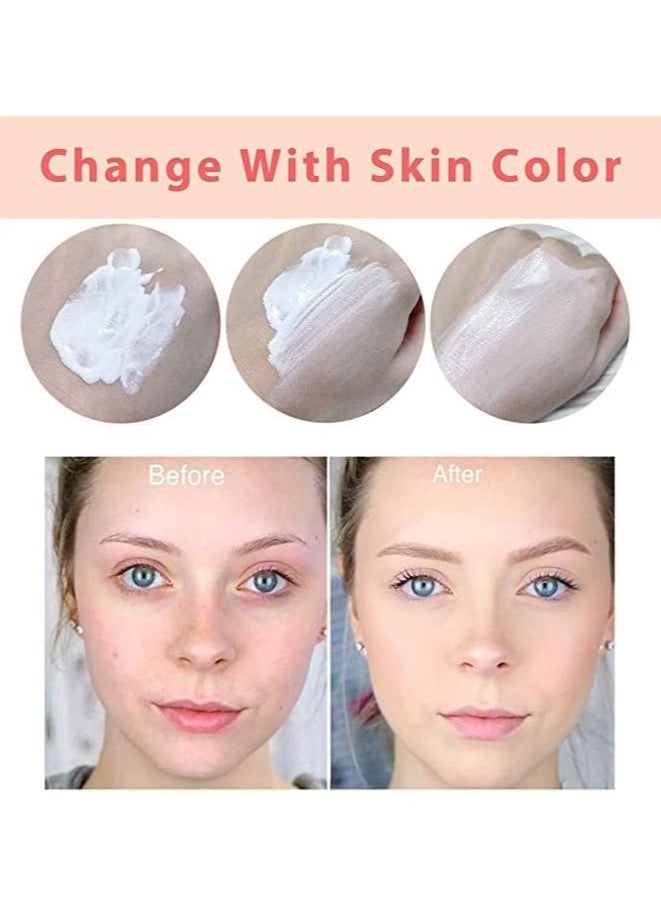 TailaiMei - Tlm 3PACK Concealer Cover Cream, Flawless Colour Changing Warm Skin Tone Foundation Makeup, Base Nude Face Liquid Cover Concealer - Image 1