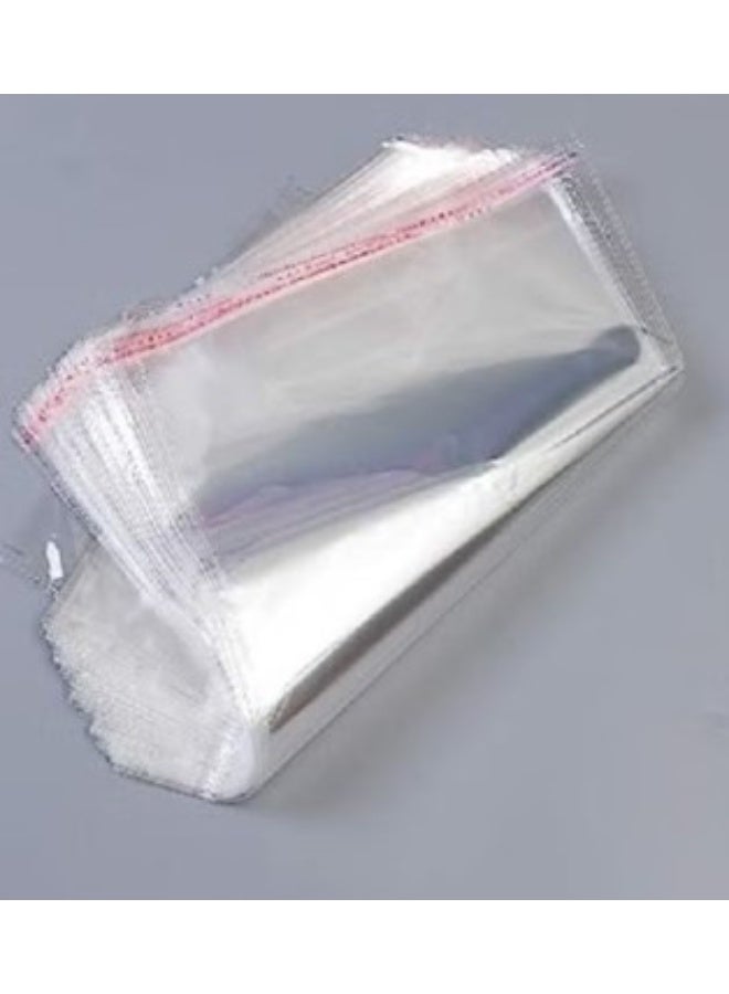 25 كيس بلاستيك شفاف 40×30 سم ذاتية اللصق - Image 2