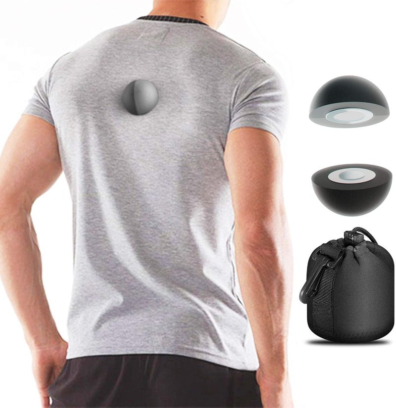 calma Whole Nights - Magnetic Ball for Side Sleep Posture - Sleep Shirt Clip, Just Clip It On The Upper Back of Your Shirt 