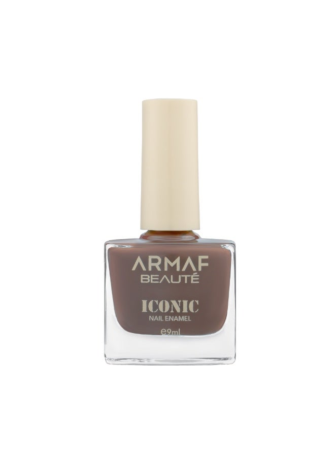 Armaf Beaute Iconic Nail Enamel 037 Juniper, 9ml | High Shine Nail Polish | Chip-Resistant Formula | Smooth Gloss Finish | Long-Lasting & Easy Application - Image 1