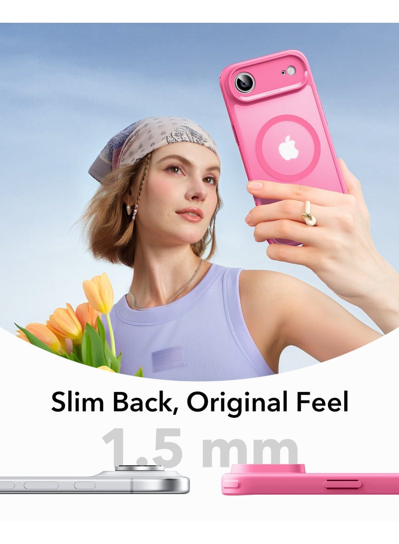 ESR for iPhone Air Case, Camera Control, Compatible with MagSafe, Shockproof Military-Grade Protection, Magnetic Phone Case for iPhone 17 Air Case pink - Image 5