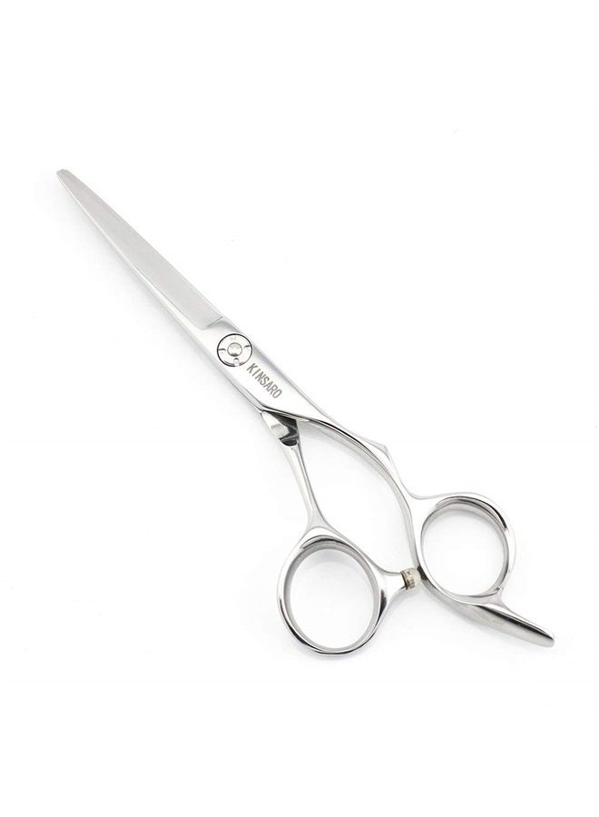 KINSARO Barber Scissors 5.75" Hair Shears Professional Hair Scissors Hair Cutting Scissors Sharp Haircut Shears Convex blade Razor Edge 440c Barber Shears KINSARO - Image 1