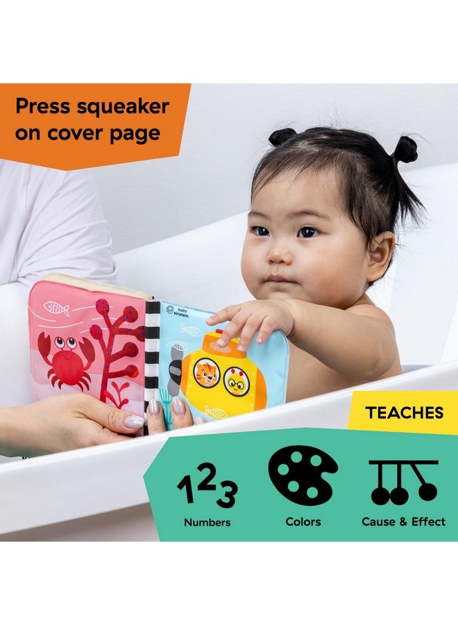 Baby Einstein Ocean Explorers Opus Bath Pals 11-Piece Gift Set, Waterproof Bath Book, Bath Cups, Animal Shape Bath Toys for Baby and Toddler, Ages 3 Months and Up - Image 3