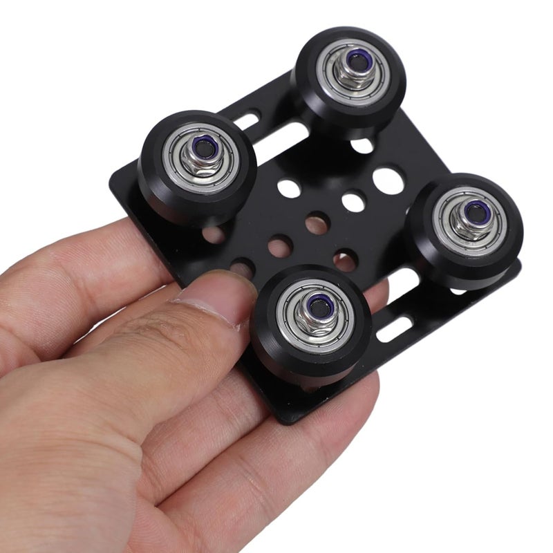 ULTECHNOVO Wheel Plate for Printers Aluminum Profile Wheel Easy Installation Smooth and Precision Engineering for Series CNC Machines - Image 4