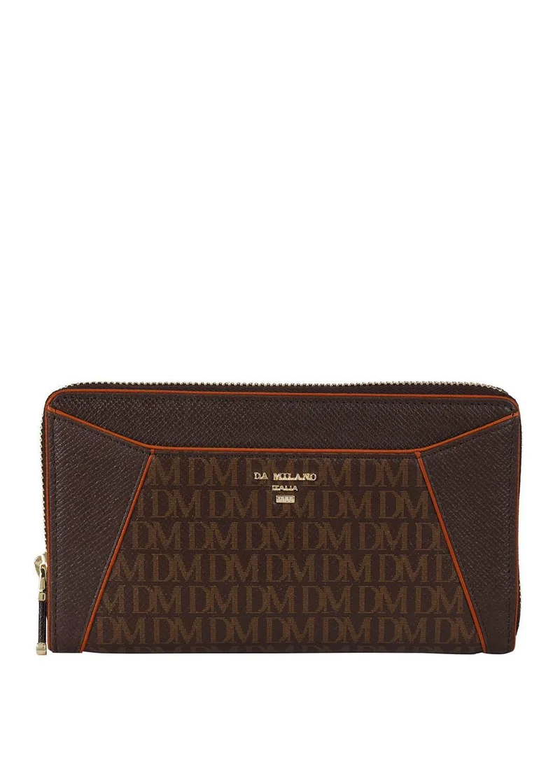 Genuine Leather Grey Ladies Wallet