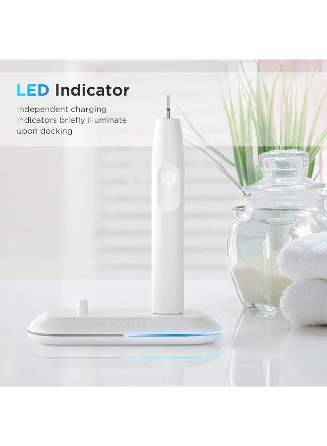 Galvanox 2in1 Dual Toothbrush Charger Compatible with Oral B Electric Toothbrushes Replacement for 3757 Works with Braun OralB Pro Advantage Smart Genius Vitality iO and Kids Models - Image 4