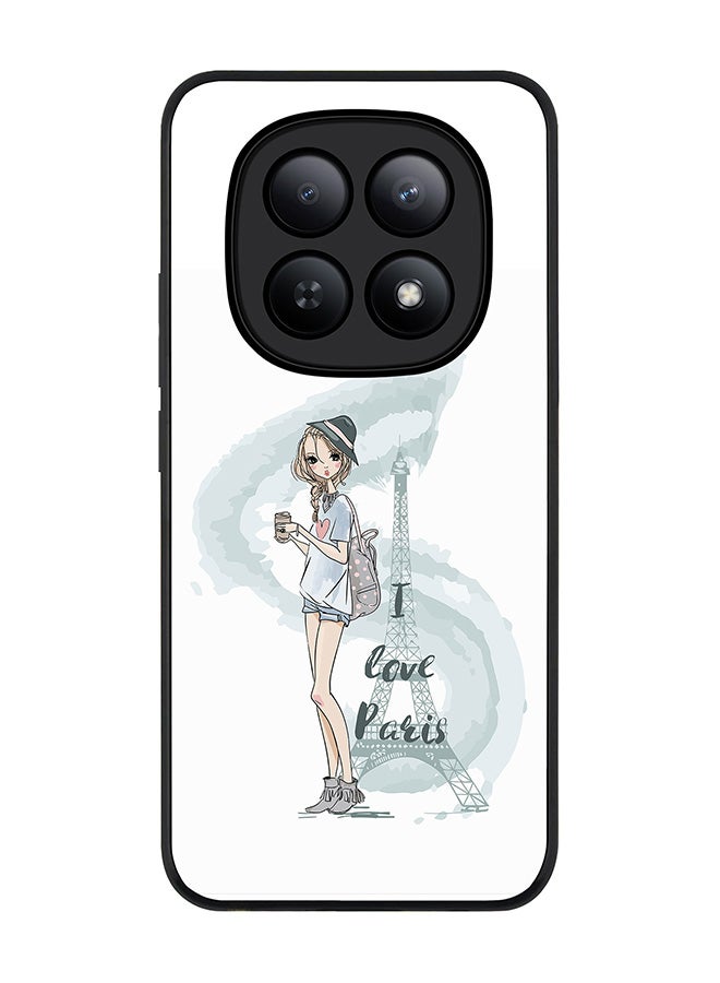 For Xiaomi Redmi Note 15 5G / Poco M8 Case,Slim fit Camera Protection, Shockproof Thin Phone cover  -  I Love Paris