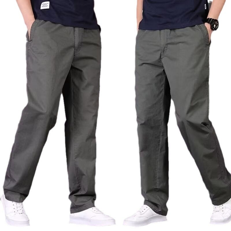 Thin Men'S Casual Pants Oversized Overalls Plus Size Loose Men'S Long Pants Explosive Elasto Waist Trousers - Image 5