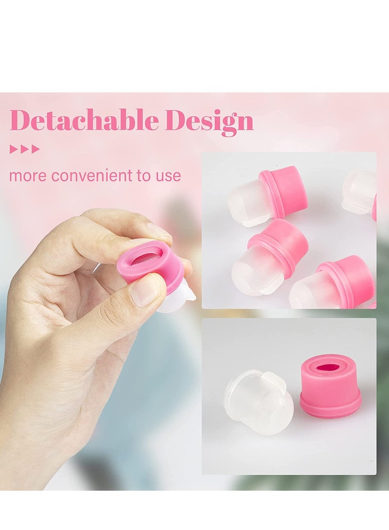 【Guality】These nail polish remover clips are made of high-quality plastic, durable, not easy to corrode and damage, and can be reused. They are the perfect companion for nail polish removal. - Image 2